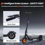 500W Electric Scooter, 18-21 Mile Range, 20MPH