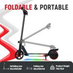 WEELMOTION Kids Electric Scooter with Bright LED Lights