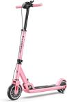FanttikRide T9 Electric Scooter for Kids 4.3-5.6 ft, 7/10/12 MPH, LED Battery Level, Height Adjustable and Foldable, Electric Scooter for Kids, for Teenager, Up to 40 mins, Pink