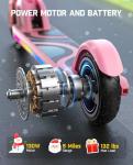 FanttikRide C9 Pro Kids Electric Scooter - Pink