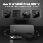 53.5V 2A Charger for NIU KQi KQi2 KQi3 KQi Air/300X 48V Electric Scoote Charger