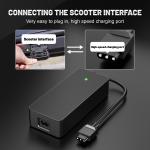 53.5V 2A Charger for NIU KQi KQi2 KQi3 KQi Air/300X 48V Electric Scoote Charger