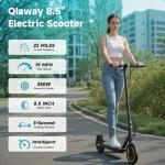 Qlaway 8.5" Folding Electric Scooter for Adults