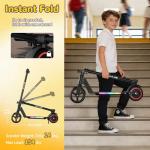 SIMATE Kids Electric Scooter with Colorful Lights