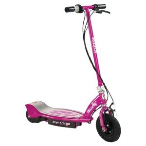 Razor E100 Electric Scooter in Sweet Pea Color
