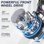 Alloweek Electric Scooter - 500W, 21 MPH, App Control