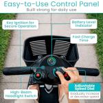 Vive 4-Wheel Electric Mobility Scooter for Adults