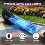 Foldable Electric Scooter for Adults, 16 MPH