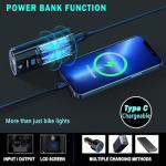 Victagen 8000 Lumen Rechargeable Bike Lights Set