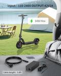 42V Charger for Gotrax Electric Scooters and Bikes