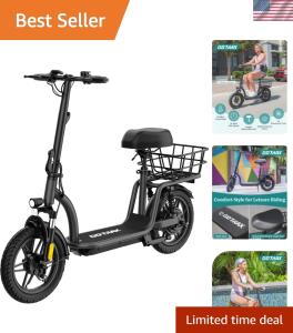 Gotrax FLEX ULTRA Electric Scooter with Seat