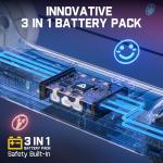 FanttikRide K9 Pro 3-Wheel Electric Scooter for Kids