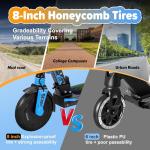 Kids' Electric Scooter, 200W Motor, 12 MPH Speed