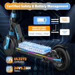 Kids' Electric Scooter, 200W Motor, 12 MPH Speed