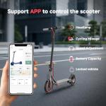 Roinside Adult Electric Scooter - 19 MPH, 21-Mile Range