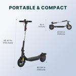 Gotrax Adult Electric Scooter, 12 Mile Range