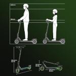 Isinwheel S9 Foldable Electric Scooter for Adults