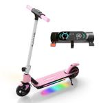 SIMATE Kids Electric Scooter with LED Lights