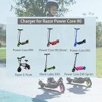 12V Charger for Razor Power Core 90 Scooter