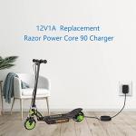 12V Charger for Razor Power Core 90 Scooter