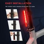 USB Rechargeable Bike Light Set: Front & Rear