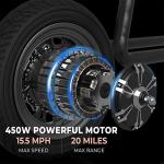 Phantomgogo Commuter R1 - Electric Folding Scooter, 450W