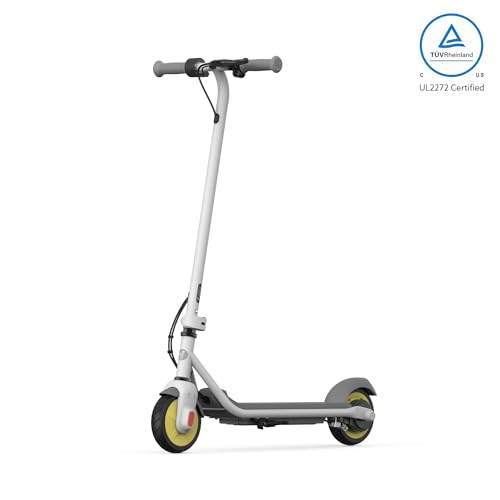 Segway Ninebot ZING C8 Electric Kick Scooter (Light Grey/Yellow)