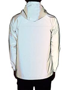 TR Women's Reflective Cycling Jacket (Asian XL=US L, Grey)