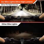 IPSXP 2023 8500 Lumens Bike Headlight, Waterproof & Rechargeable