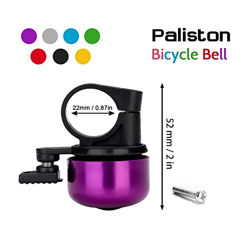 Paliston Electric Scooter Bell - Vibrant Purple Sound