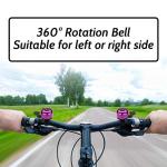 Paliston Electric Scooter Bell - Vibrant Purple Sound