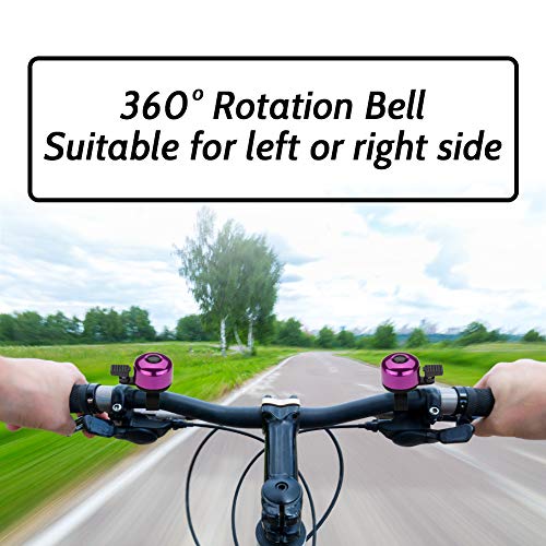 Paliston Electric Scooter Bell - Vibrant Purple Sound