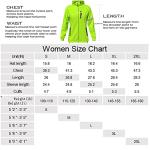 Women's Winter Thermal Reflective Hoodie Windproof Coat