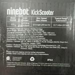Segway Ninebot Electric KickScooter with Free Seat