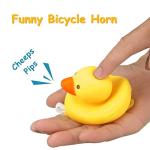 NEKRASH Duck Bike Bell with LED Light: Cute Propeller Horn