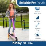 Hiboy S2 Lite Electric Scooter - Sakura Pink