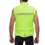 Qualidyne Men's Hooded Windbreaker Scooter Vest