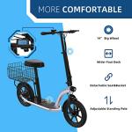 Hiboy VE1 PRO/ECOM 14 Electric Scooter - 31 Miles, 22Mph