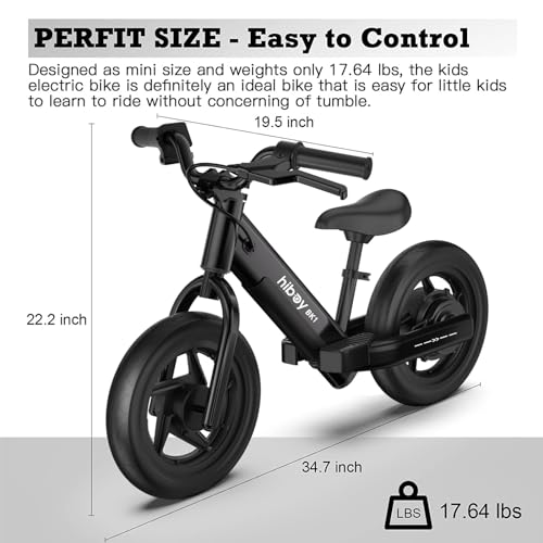 Hiboy Electric Bike for Kids, 12" - 24v 150w