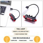 Outair Electric Scooter Light Set - 5 SMD LEDs, 4 Modes (White/Red/Blue)