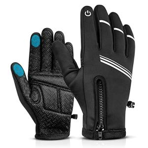 Hikenture Thermal Electric Scooter Gloves (Black, L)