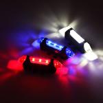 Outair Electric Scooter Light Set - 5 SMD LEDs, 4 Modes (White/Red/Blue)