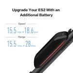 Ninebot ES2 Electric Kick Scooter, Upgraded Motor, Dark Grey