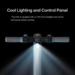 Ninebot ES2 Electric Kick Scooter, Upgraded Motor, Dark Grey