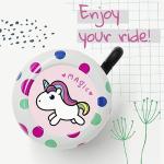 Cute Cartoon Bike Bell for Kids & Adults (Magic Unicorn)
