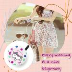 Cute Cartoon Bike Bell for Kids & Adults (Magic Unicorn)
