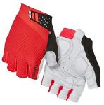 Bright Red Giro Monaco II Gel Road Gloves - Large