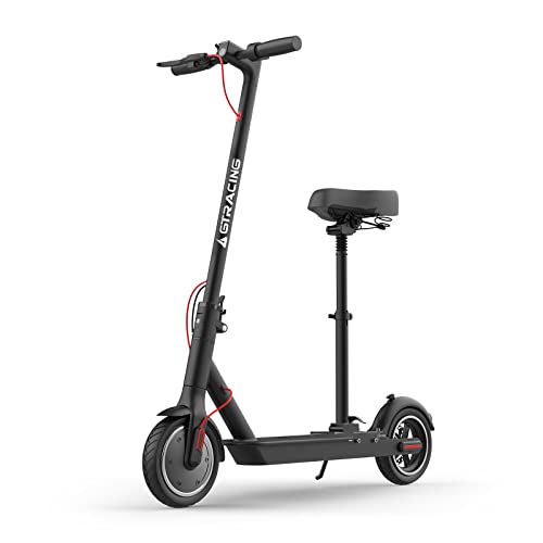 GTRACING Electric Scooter with Seat, Foldable & Powerful