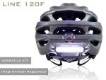 120F USB Rechargeable LED Scooter Headlight - Night Provision