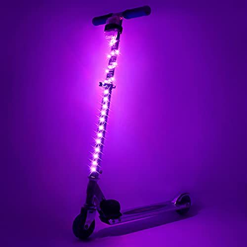 Waybelive LED Scooter Stem Light: 16 Colors, Waterproof